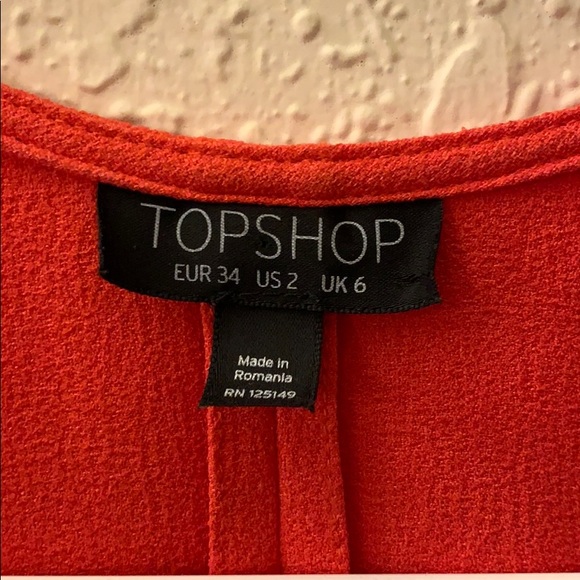 TOPSHOP Mini Wrap Dress - Picture 4 of 4